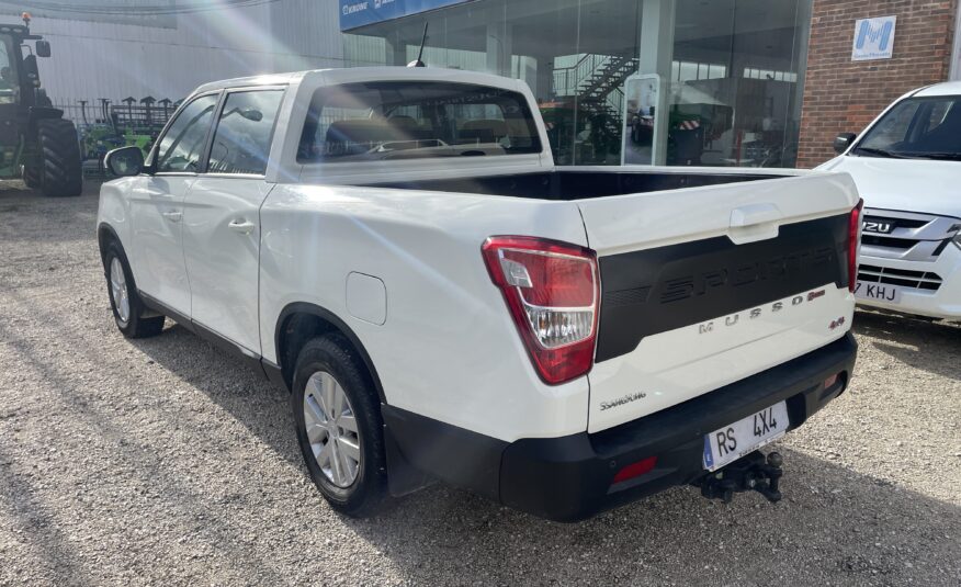 ssangyong musso sport 2.2 trd pro